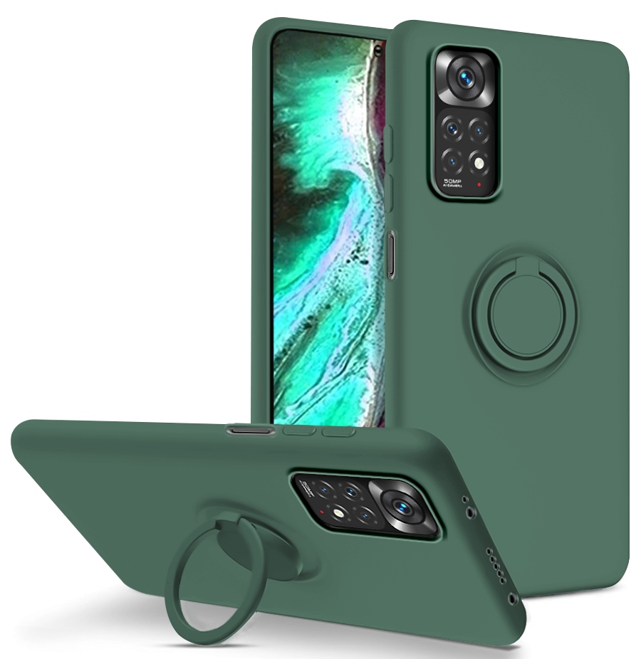 

Etui Silicone Ring Szkło do Redmi Note 11 /11s