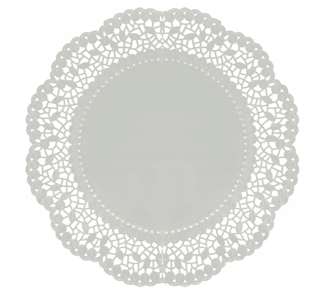 

Serwetki dekoracyjne ozdobne Białe ażurowe 12 szt
