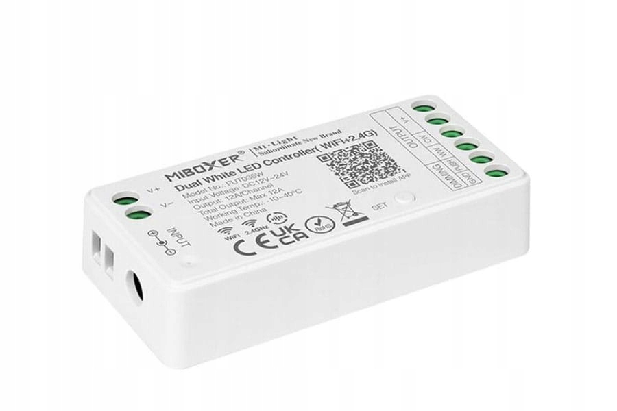Sterownik LED CCT 12/24V WiFi 12A