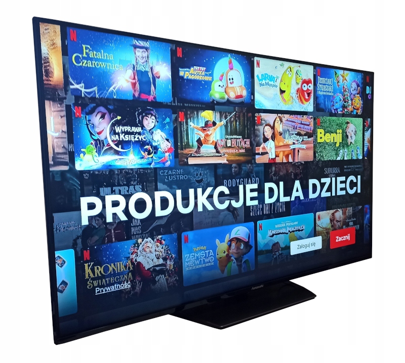 SMART TV 55" Hanseatic 55U800UDS 4K HDR10 Android 11 BEZRAMKOWY Format HD 4K UHD