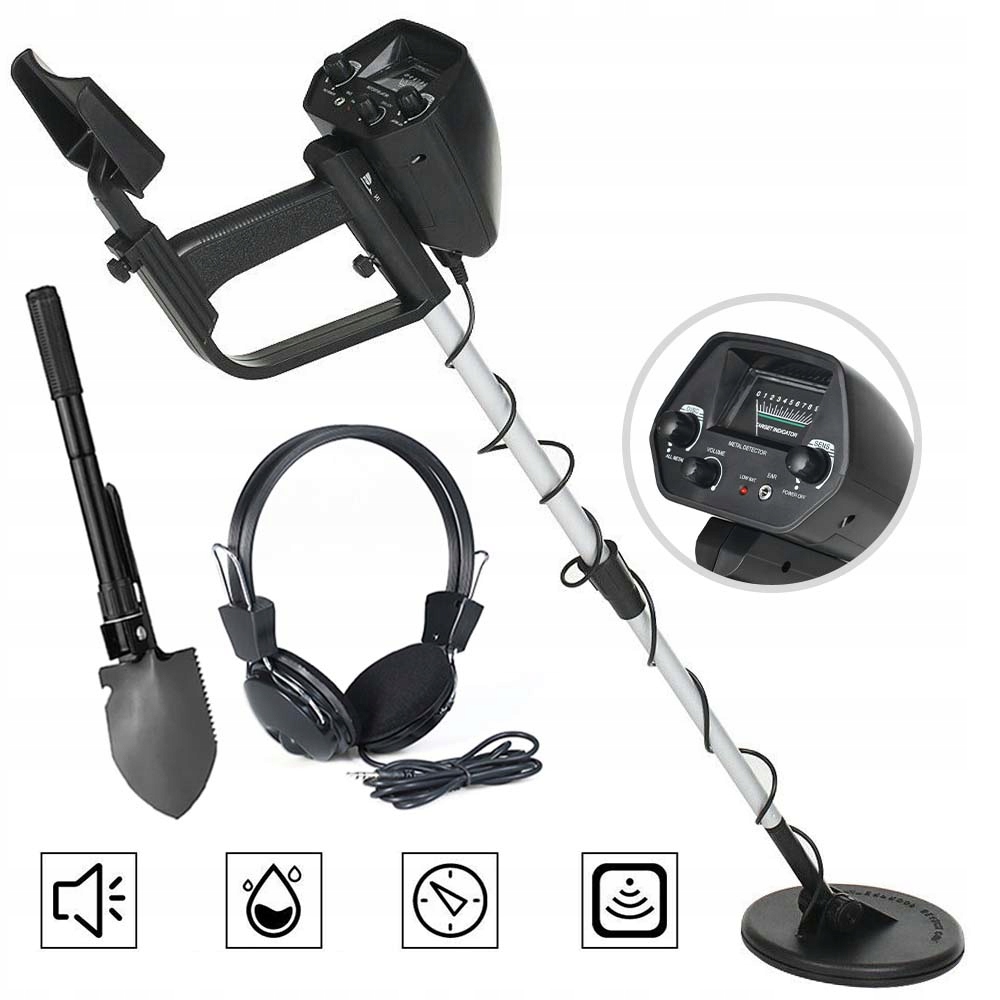 Podzemní Detektor Kovů Detektor Kovu GTX4030 Lopata Baterie GTX4030