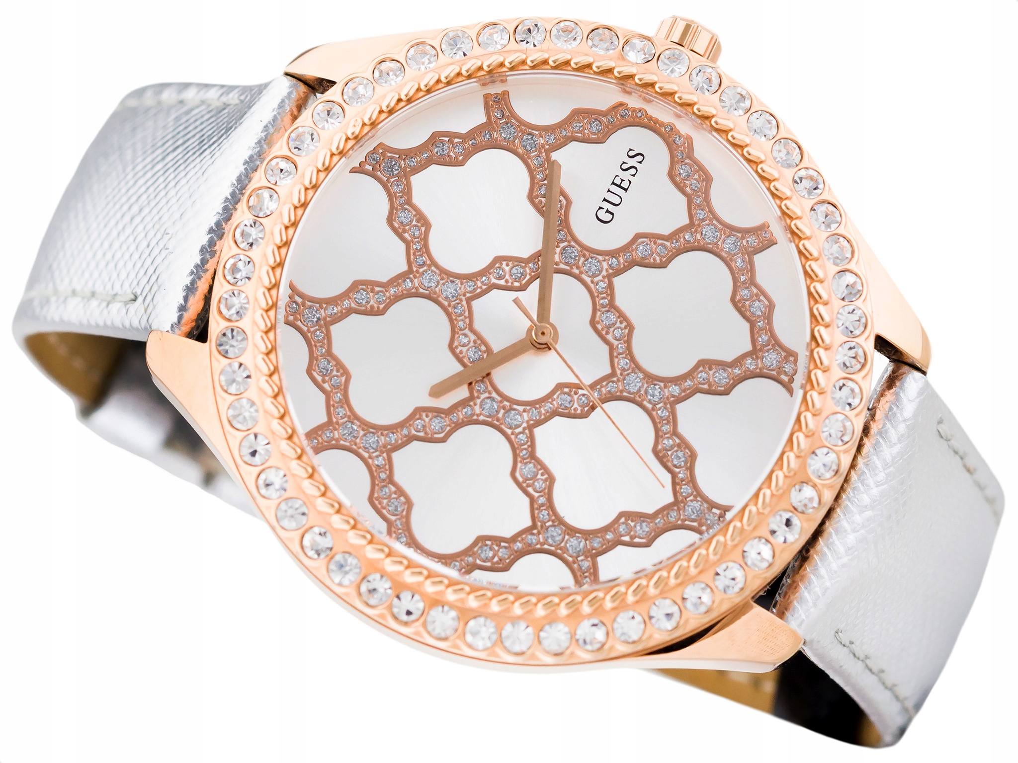 Dámské Hodinky Guess W0579L9 Se Zirkony Krabička