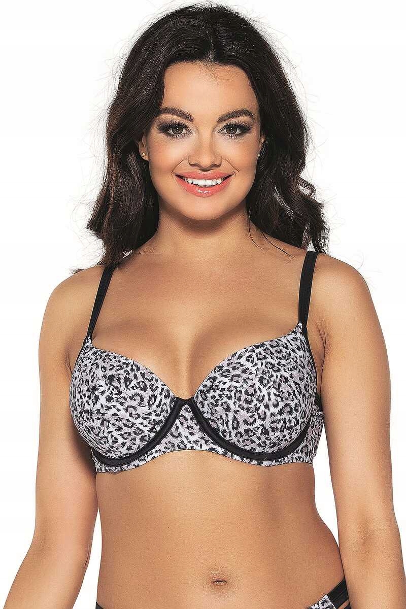 Ava Plavková podprsenka vyztužená podprsenka k obleku sk 170 Leopard 90C