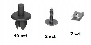 *SPINCARS - zestaw spinek mocowania nadkola OPEL CORSA B 93-00 Producent części Inny