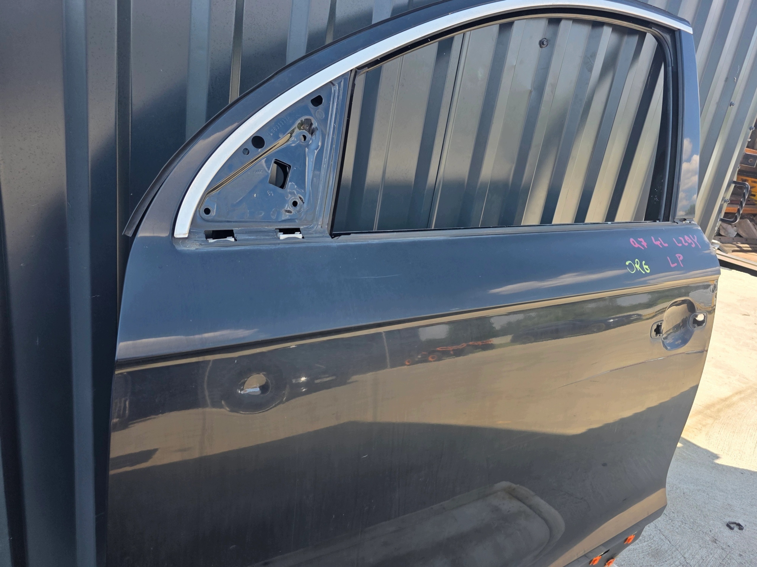 door left front AUDI Q7 4L LZ9Y 2005-2015 original !!!