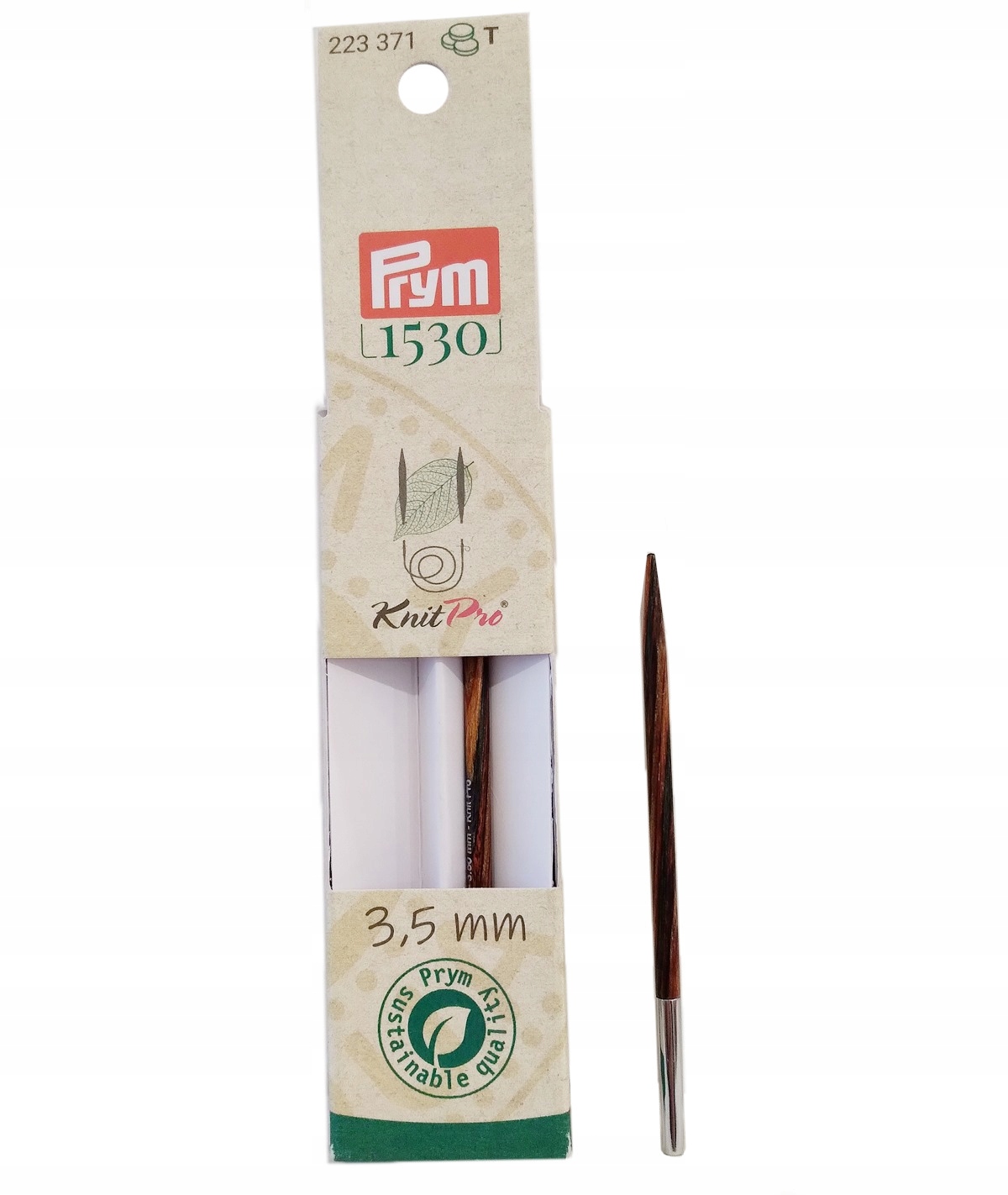 Druty do wymiennej żyłki Knit Pro 3,5mm 8,7cm