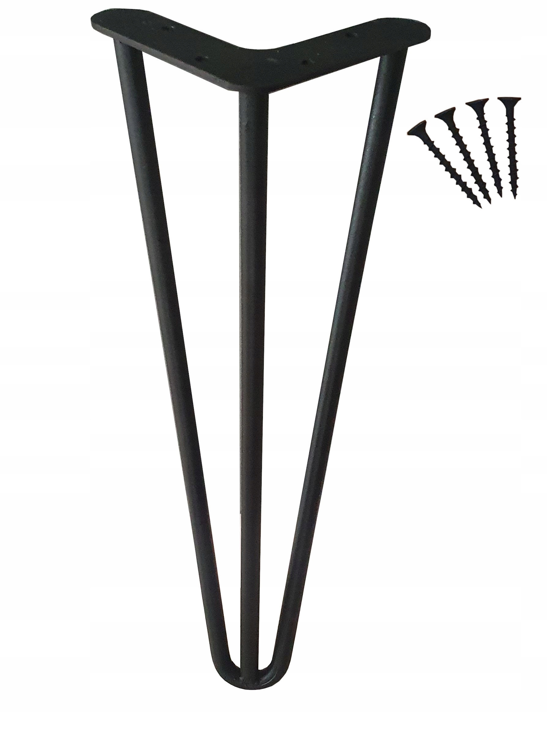 

Hairpin Legs Noga Metalowa do Stołu 40 CM 3Prętowe
