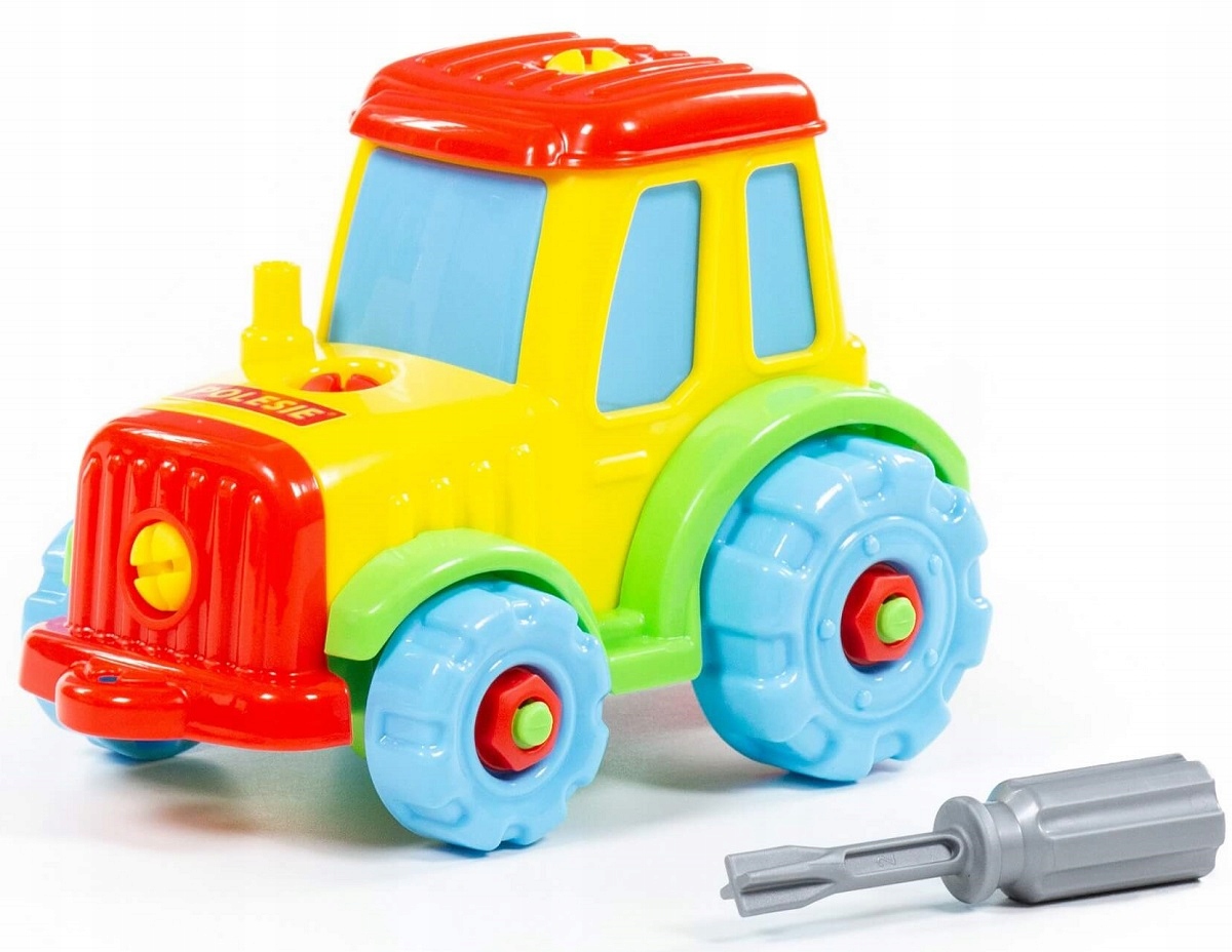 

Polesie Klocki Traktor do rozkręcania śruby 77769