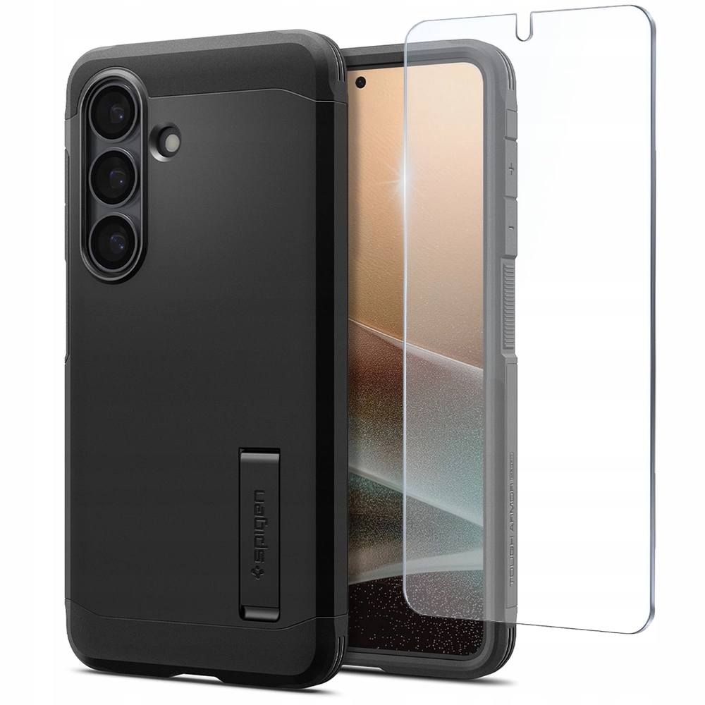 Pouzdro Spigen Tough Armor pro Galaxy S26, pancéřové pouzdro pro MagSafe Sklo 9H