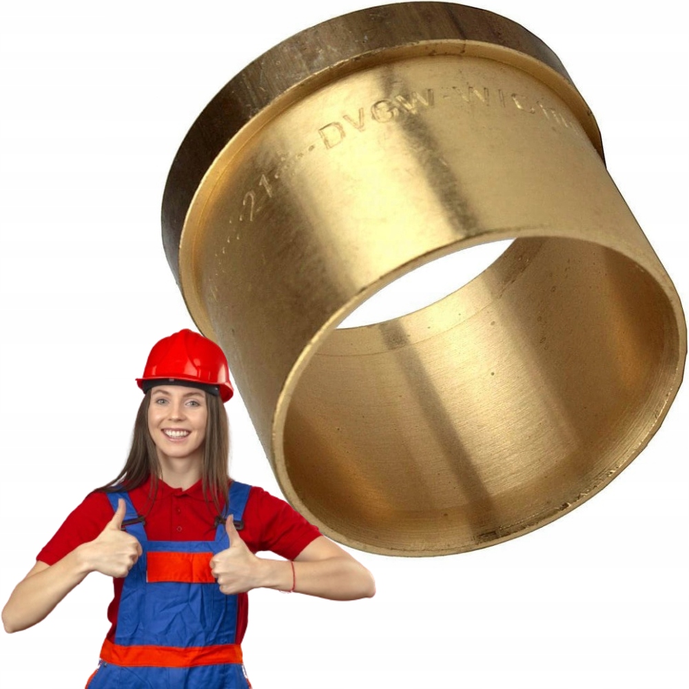 TECE PIERŚCIEŃ TULEJA OBRĘCZ ZACISKOWA 20 MOSIĄDZ