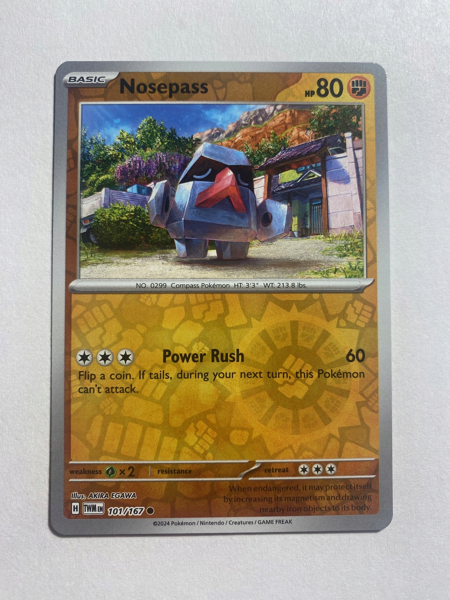 Twilight Masquerade Reverse 101/167 Nosepass