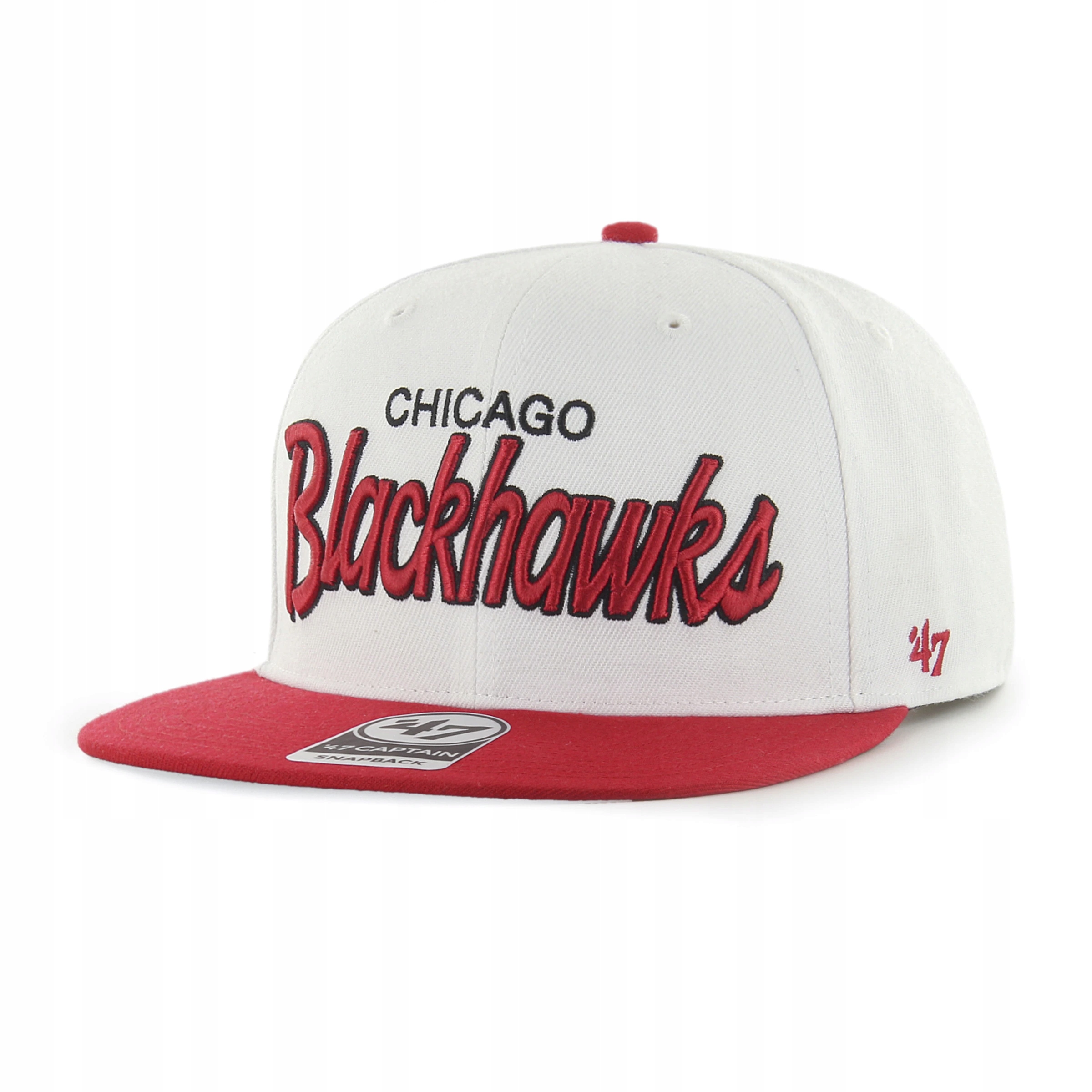 Pánská kšiltovka Chicago Blackhawks Nhl Crosstown Script Two tone '47 Capt
