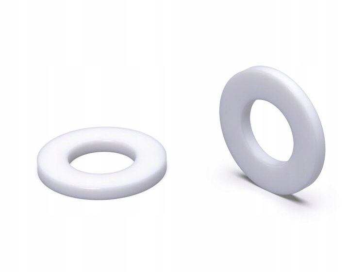 

10SZT Podkładka Plastikowa M12 DIN125 Nylonowa PA6