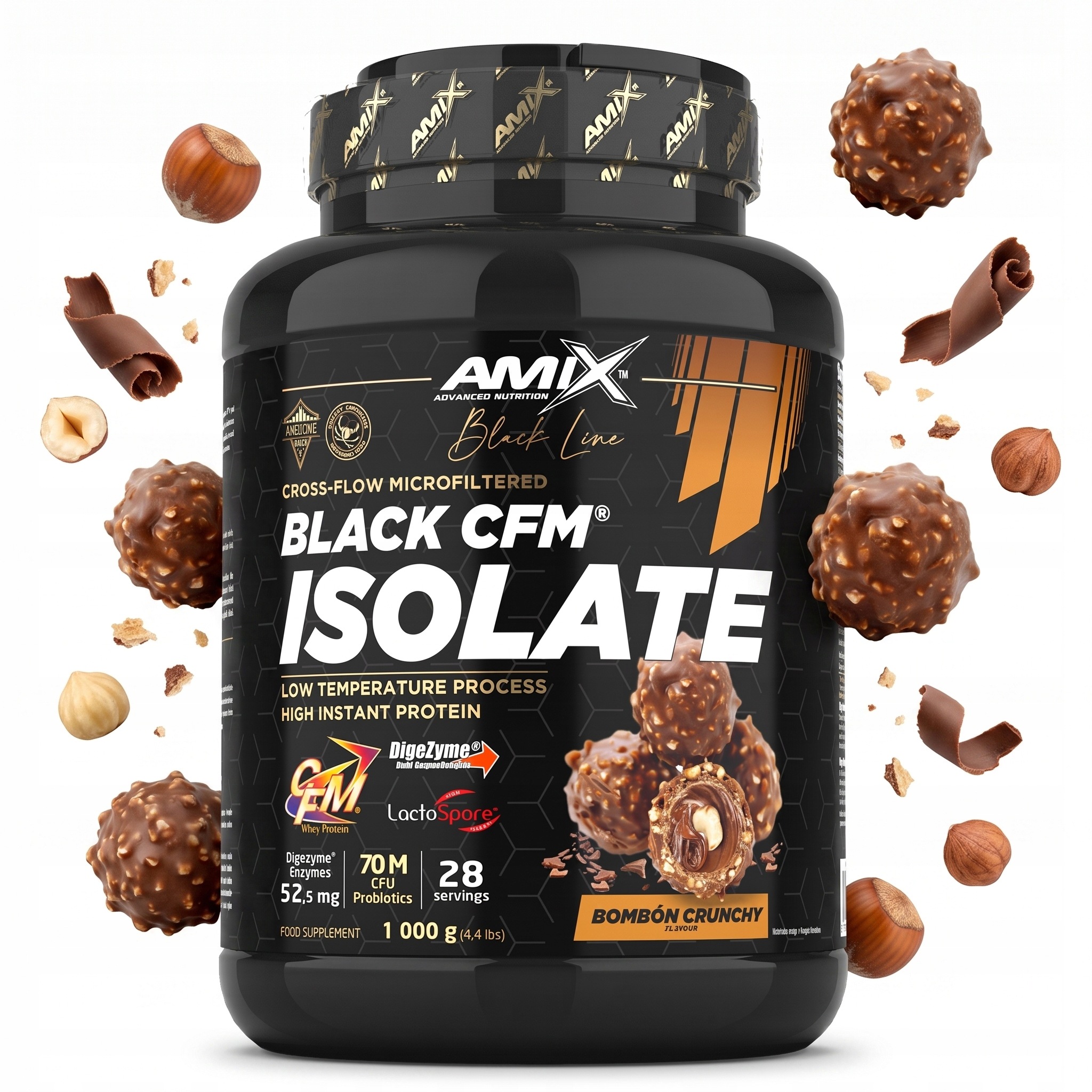 Protein proteinový izolát 1 kg Křehké pralinky