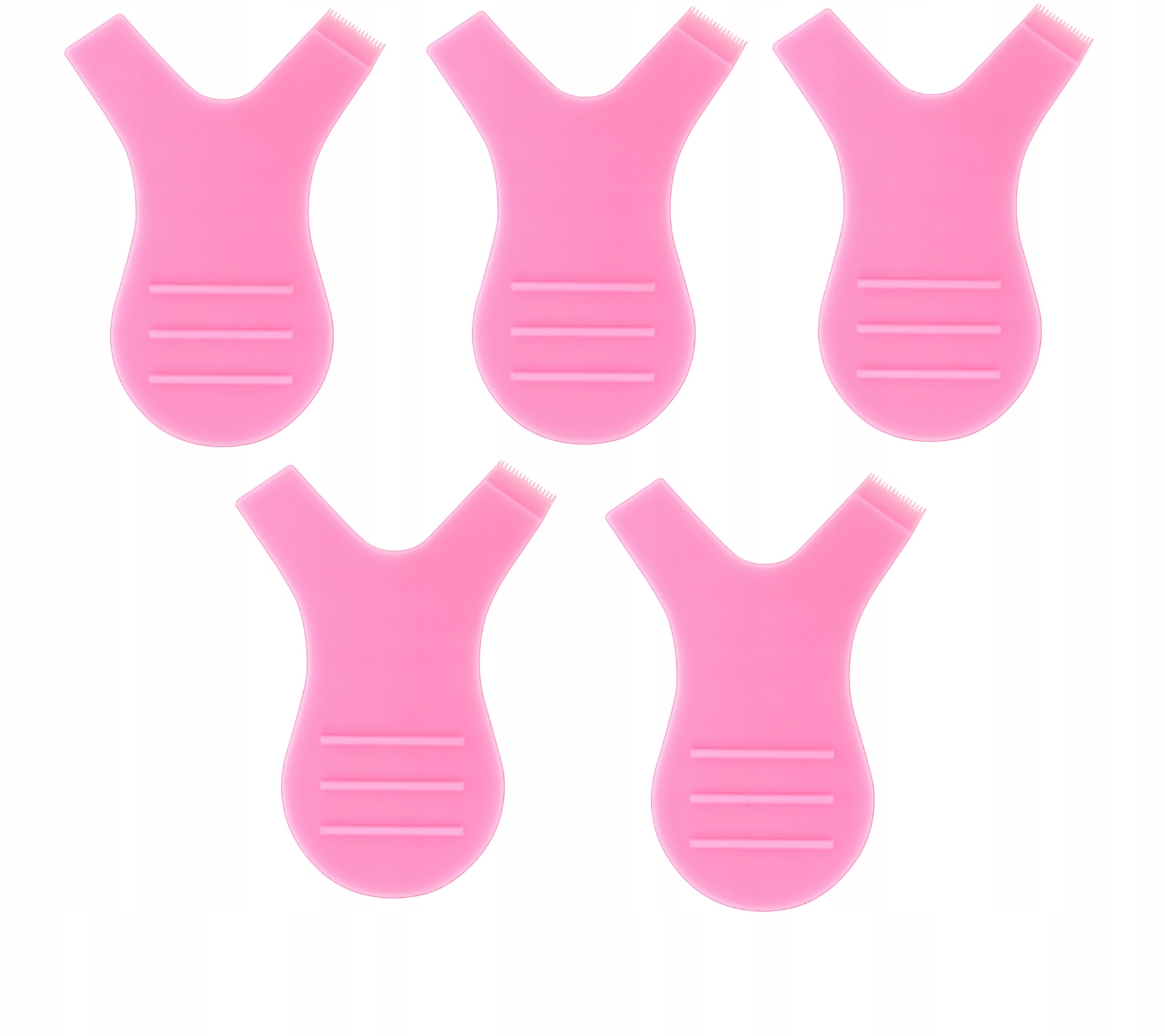 D1-1 RÓŻOWY GRZEBYK Y LAMINACJA RZĘS LIFTING 5x