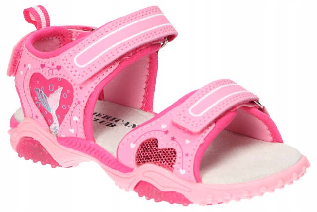 

American HL79 Sandały Buty Świecąca Podeszwa Pk 28