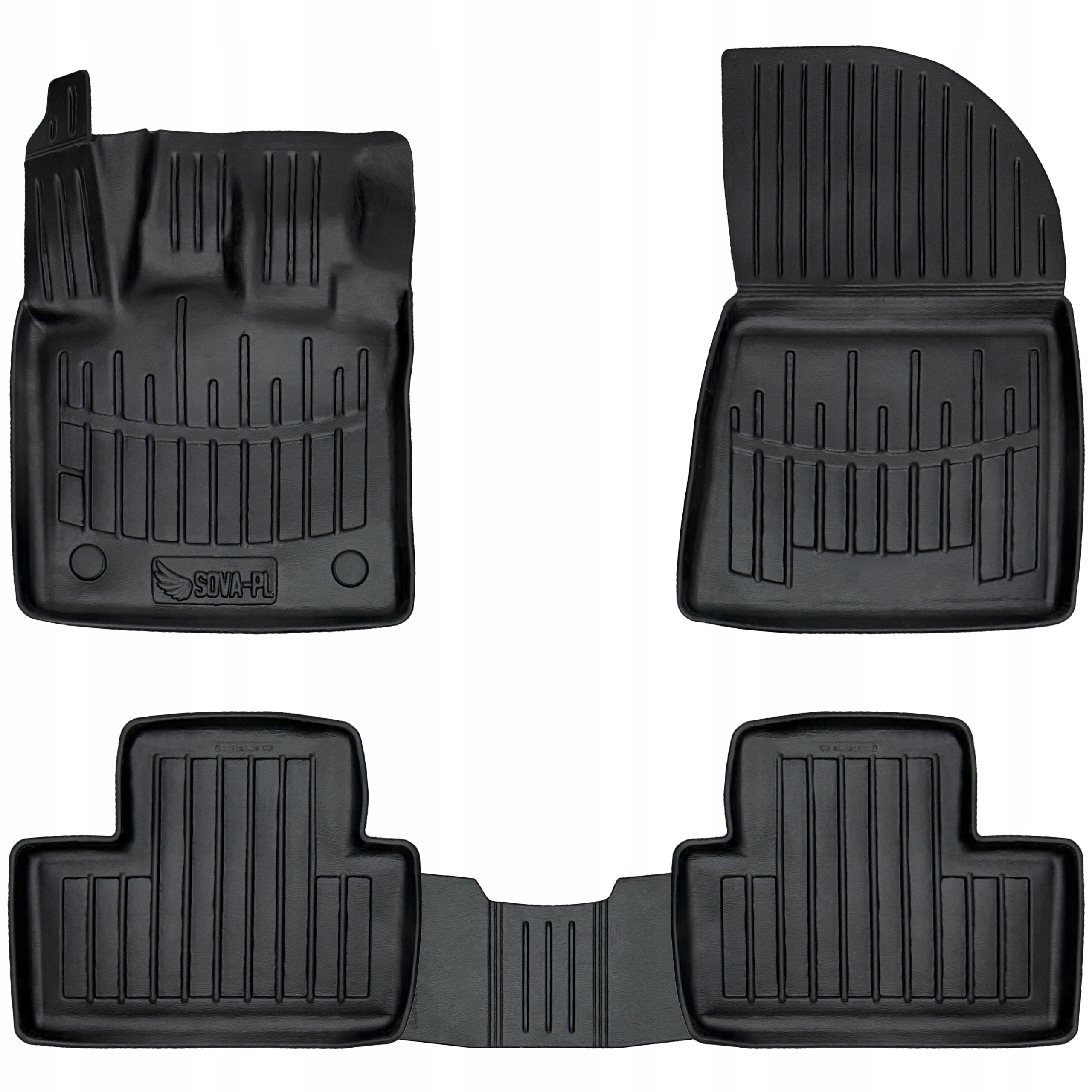 Dywaniki gumowe(TPE) Renault Captur II Jb/je od 2019 wraz z E-tech Hybrid