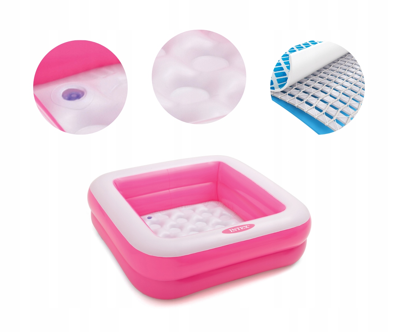 

Dmuchany Basenik Dla Dzieci Miękkie Dno INTEX57100