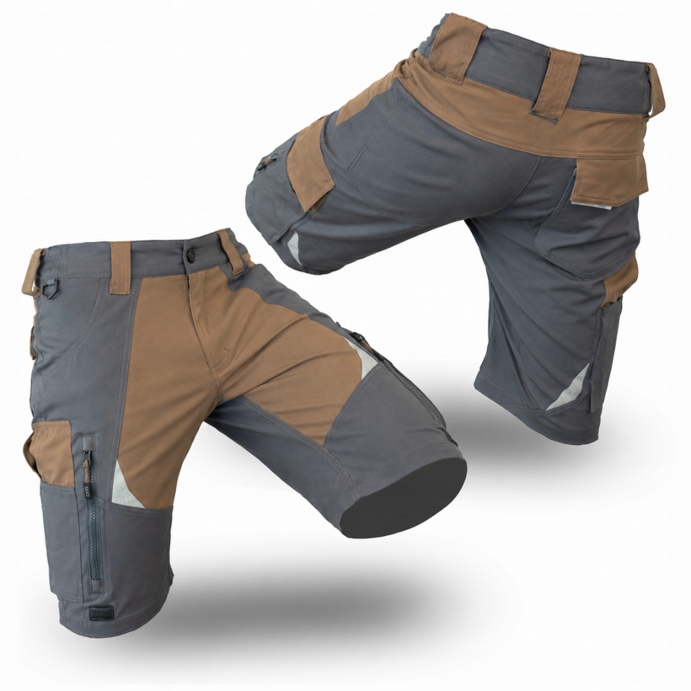 Elastické kraťasy pohodlné Stretch spandex Bozp krátké Kalhoty M