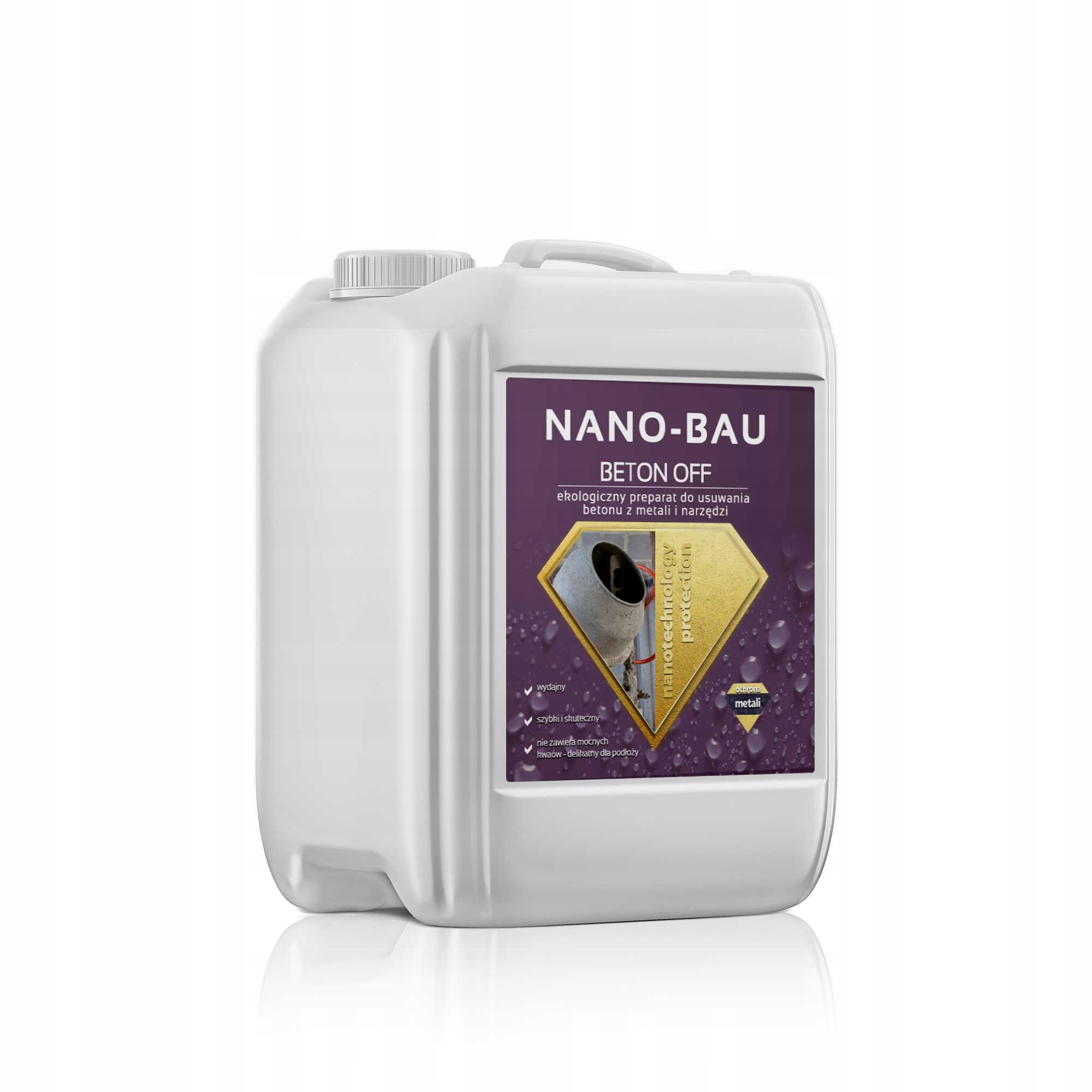 Nano-bau Beton off – profesionální čistič betonu 10 l