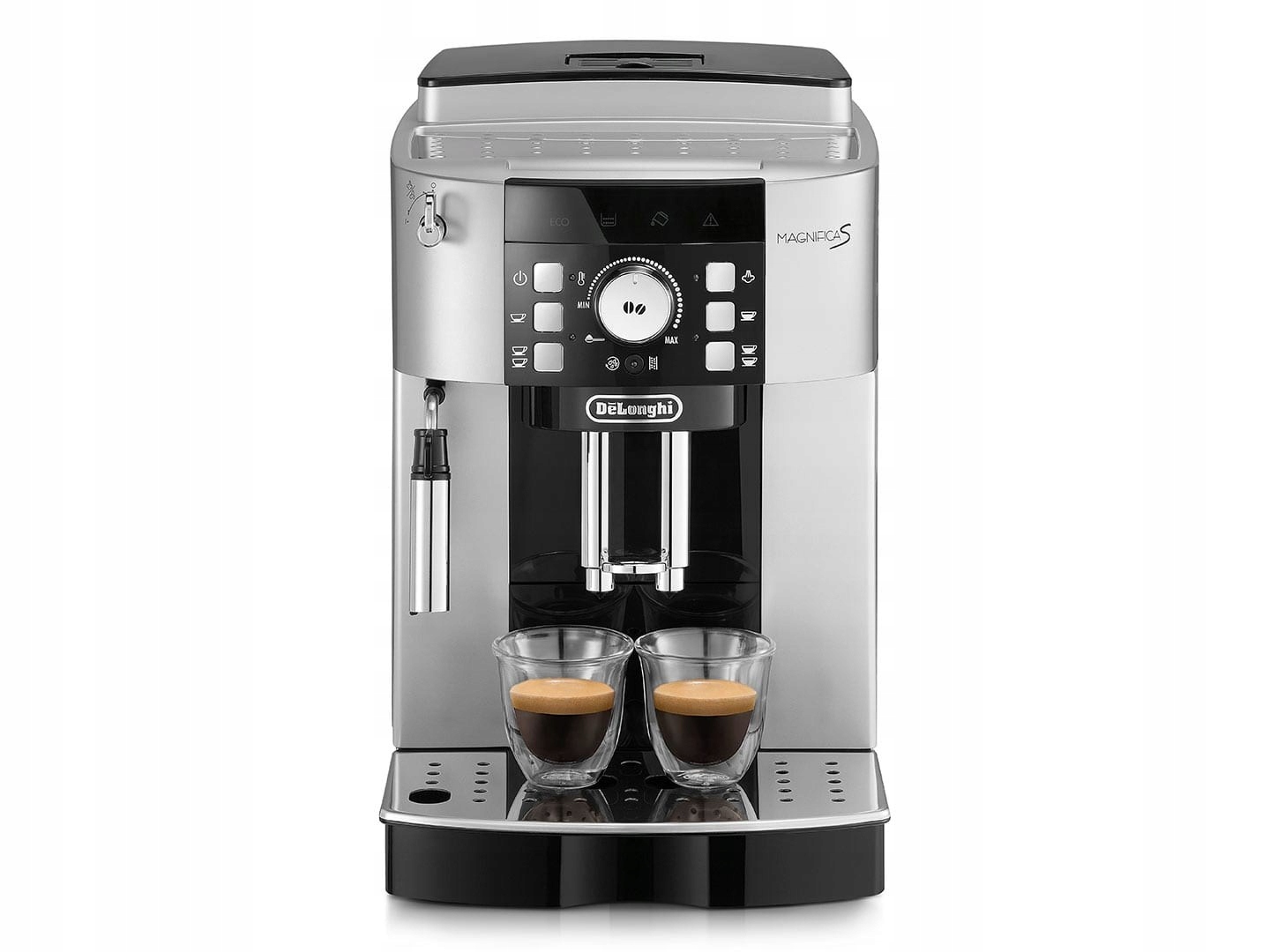 Kávovar na espresso DeLonghi ECAM21.117.SB automatický na kávu s mlynčekom