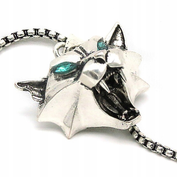 NASZYJNIK WIEDŹMIN 3 DZIKI GON MEDALION KOTA