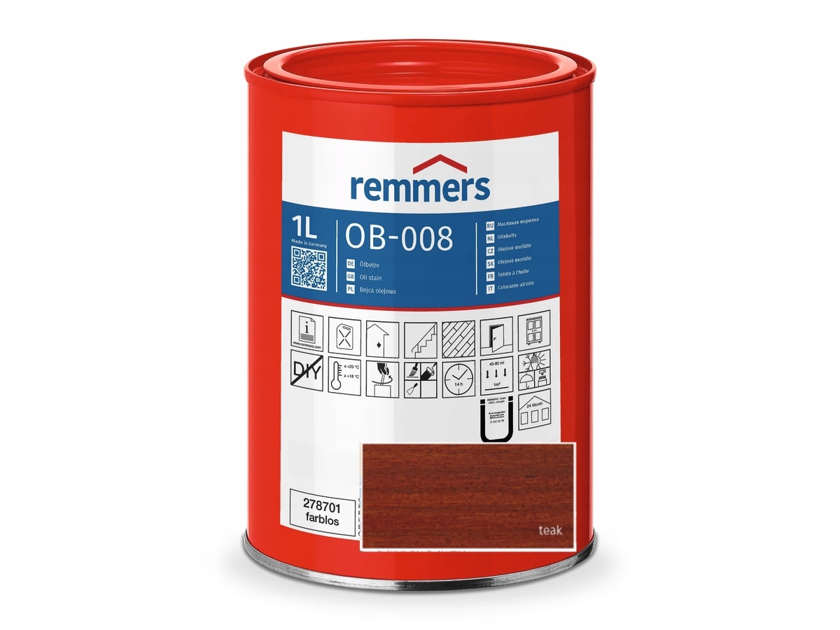 Remmers Bejca olejowa OB-008 1L teak (RC-545)