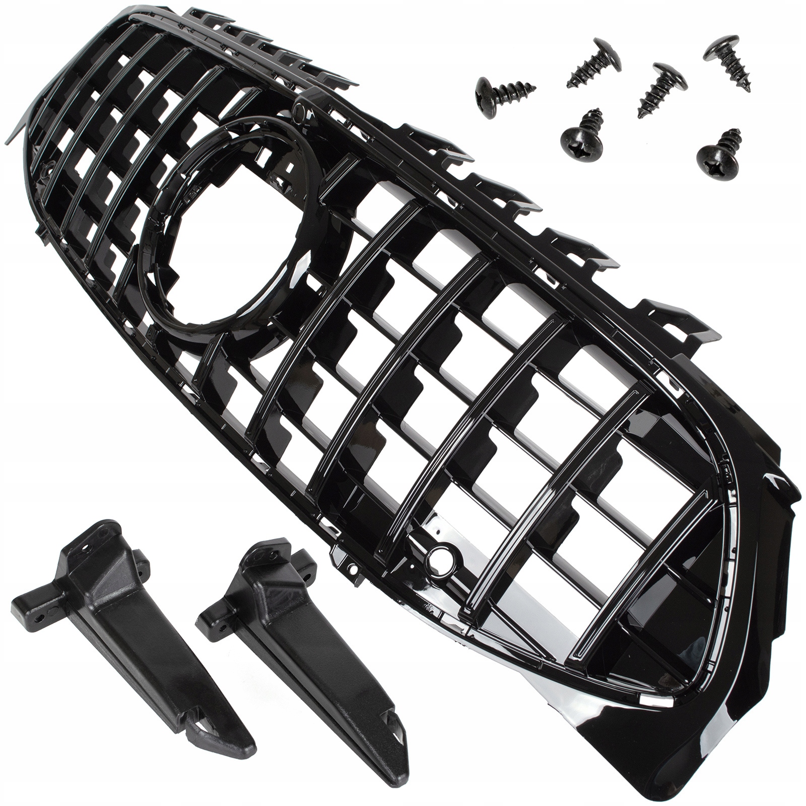 Atrapa Grill pro Mercedes Cla W118 C118 X118 Panamericana Amg Black Glossy
