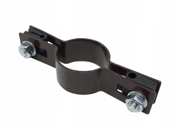 

Obejma przelotowa fi 42 mm do panela Brązowa