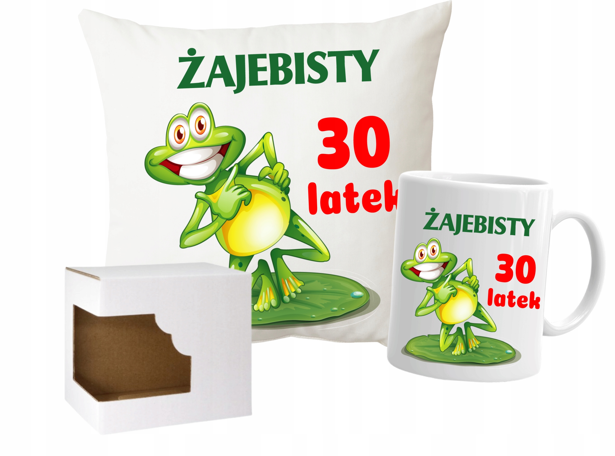 

Poduszka kubek 30 Urodziny Żajebisty 30