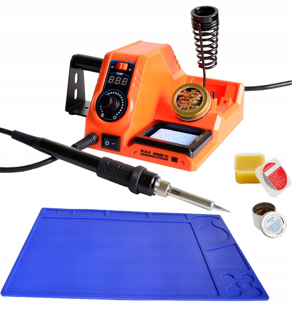 Stacja lutownicza HOTAIR WEP 926LED V3 60W + MATA PASTA KALAFONIA