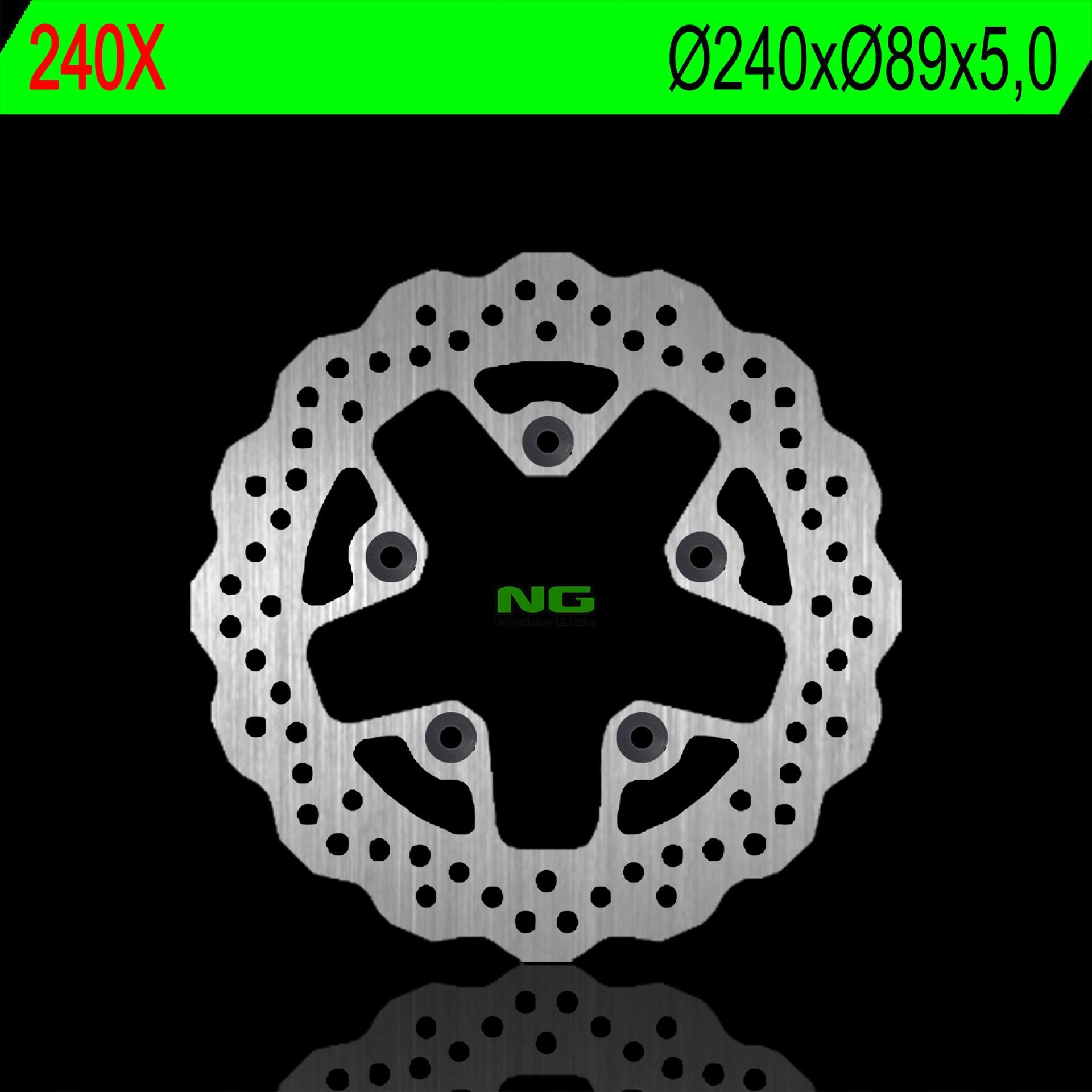 Ng Brzdový Kotúč Zadný Suzuki GSXR1300 99-07, Gsxf, Gsf 600/650/1200 , Sv