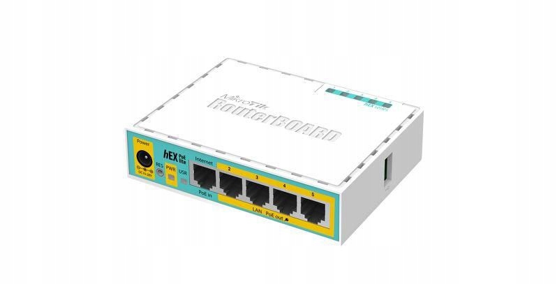 MikroTik RouterBOARD hEX PoE lite s