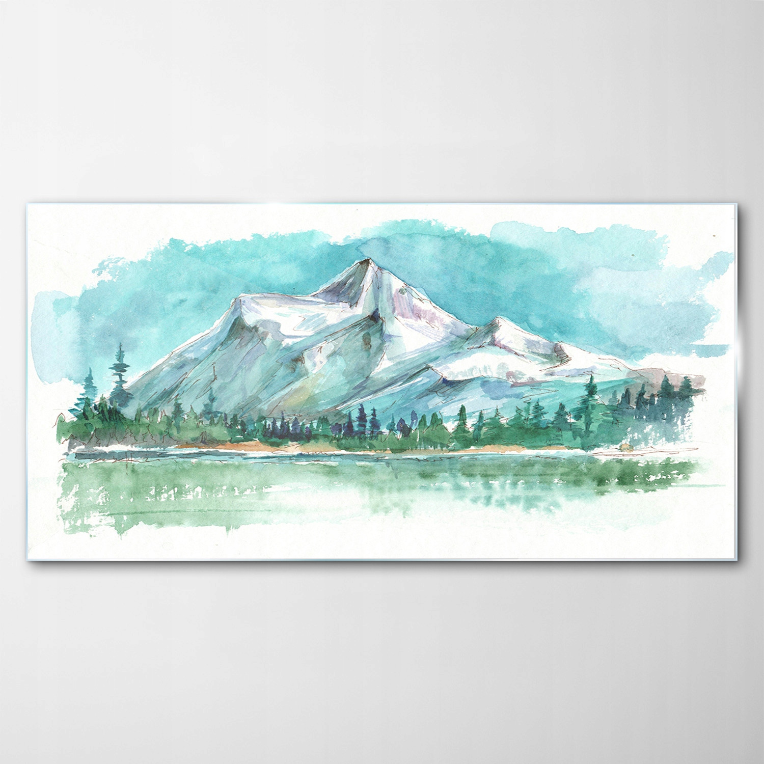 

Obraz na Szkle Dekor Krajobraz Góry Natura 140x70