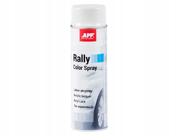

Lakier akrylowy Rally spray 500ml App Biały