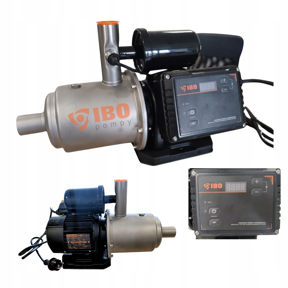 IBO Hydrofor HP INOX AUTO Pompa z falownikiem IBO ENERGOOSZCZĘDNA