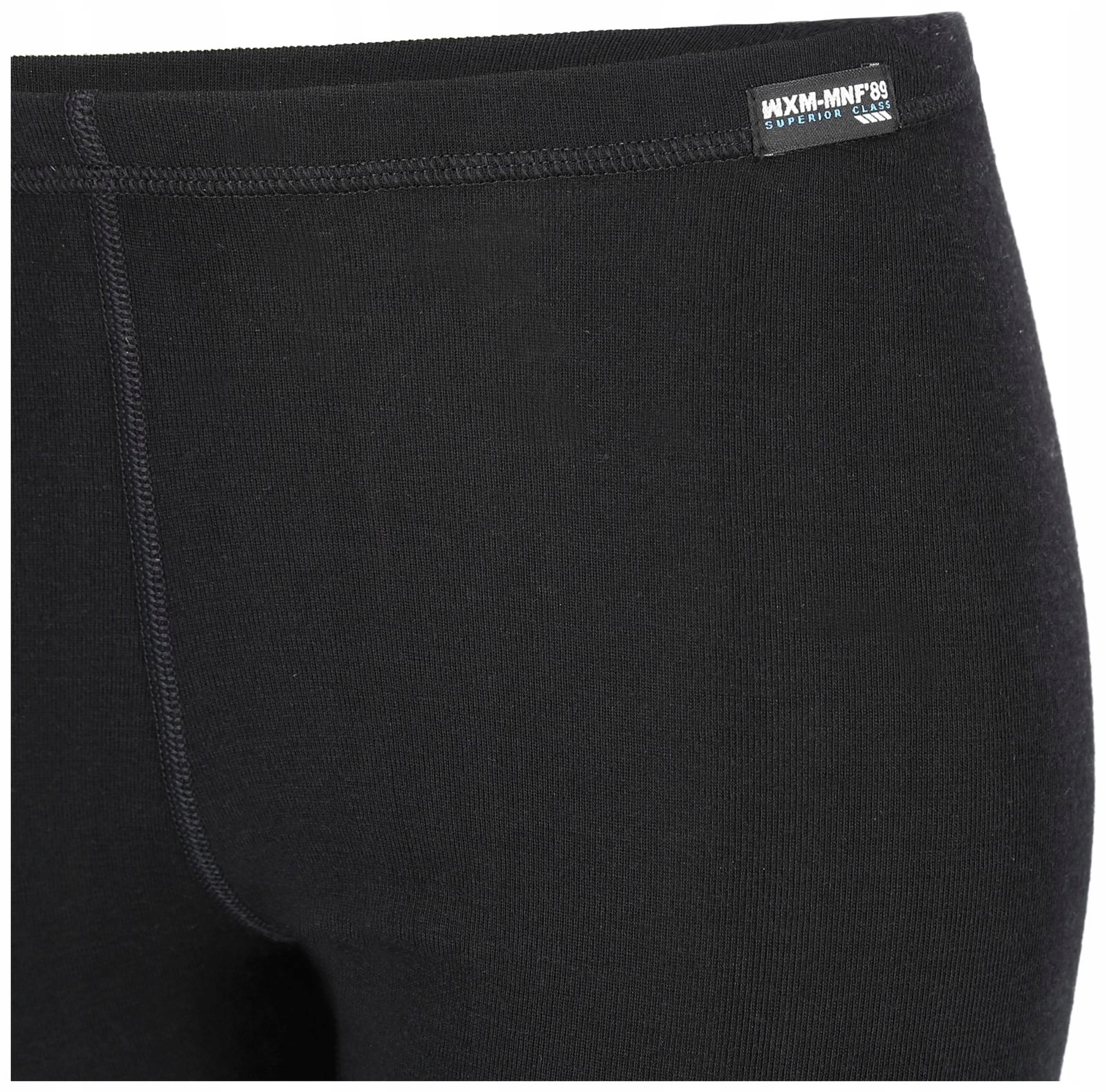 damskie czarne getry termoaktywne z wełny Merynosa 3XL Typ nogawki długa