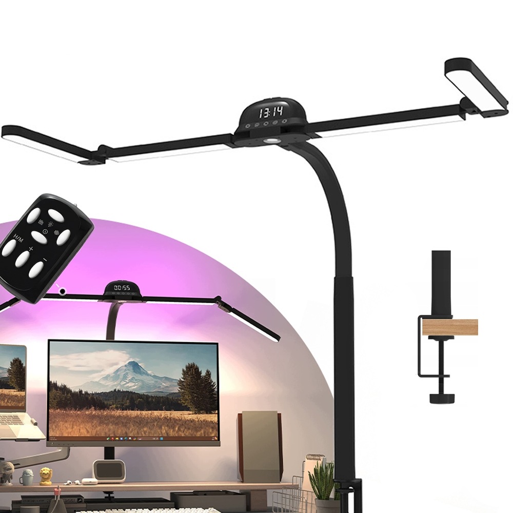 Stolná Lampa Rgb Led S Snímačom Pohybu, Nastaviteľná Školská, Výučba Práce