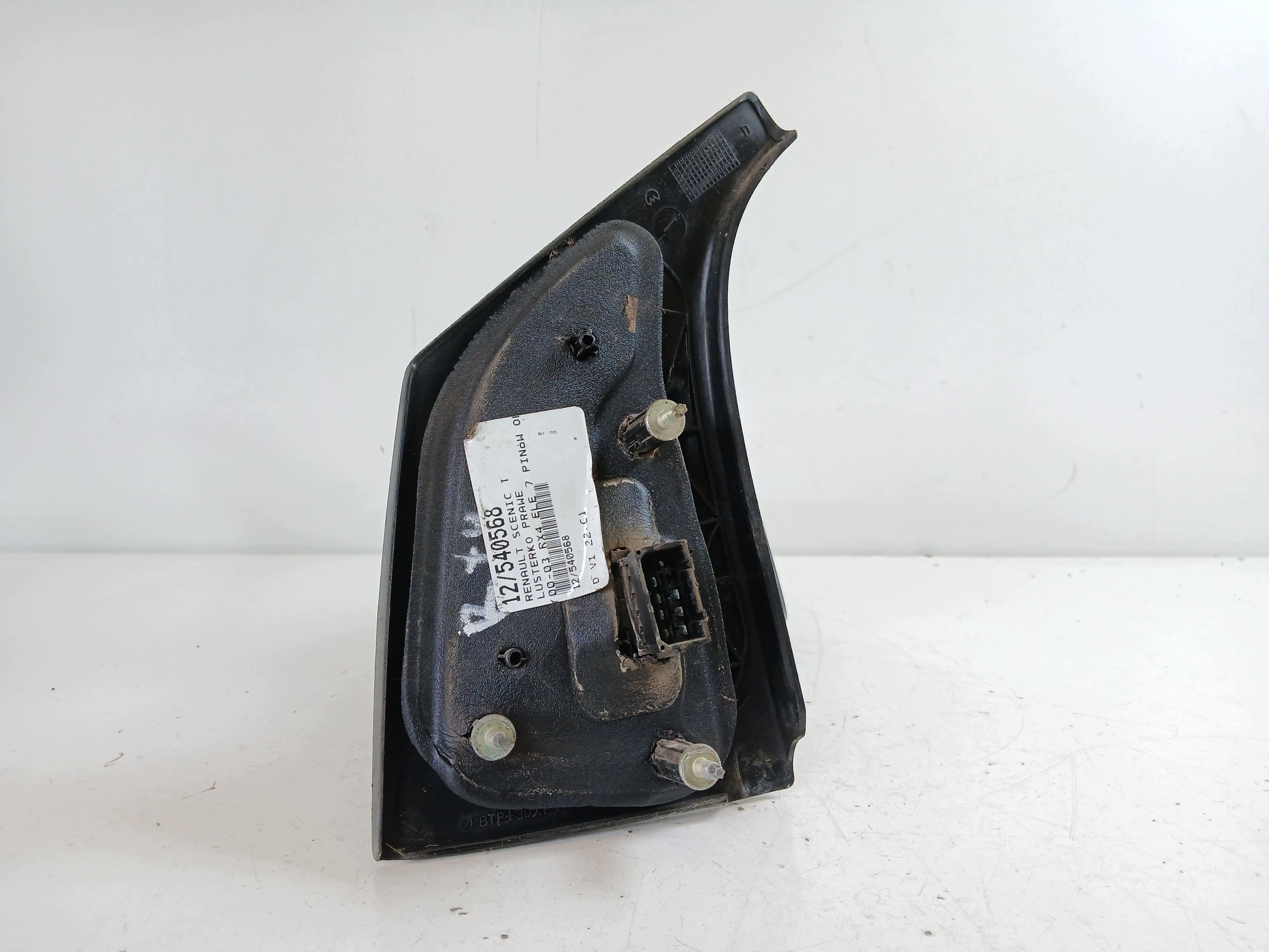 RENAULT SCENIC and LIFT mirror right 7 PIN black,