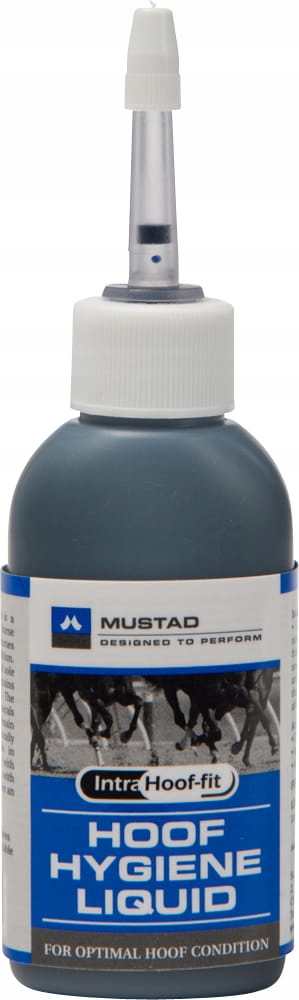 Mustad Hoof Hygiene Liquid na gnijące strzałki i białą linię dla koni 50 ml