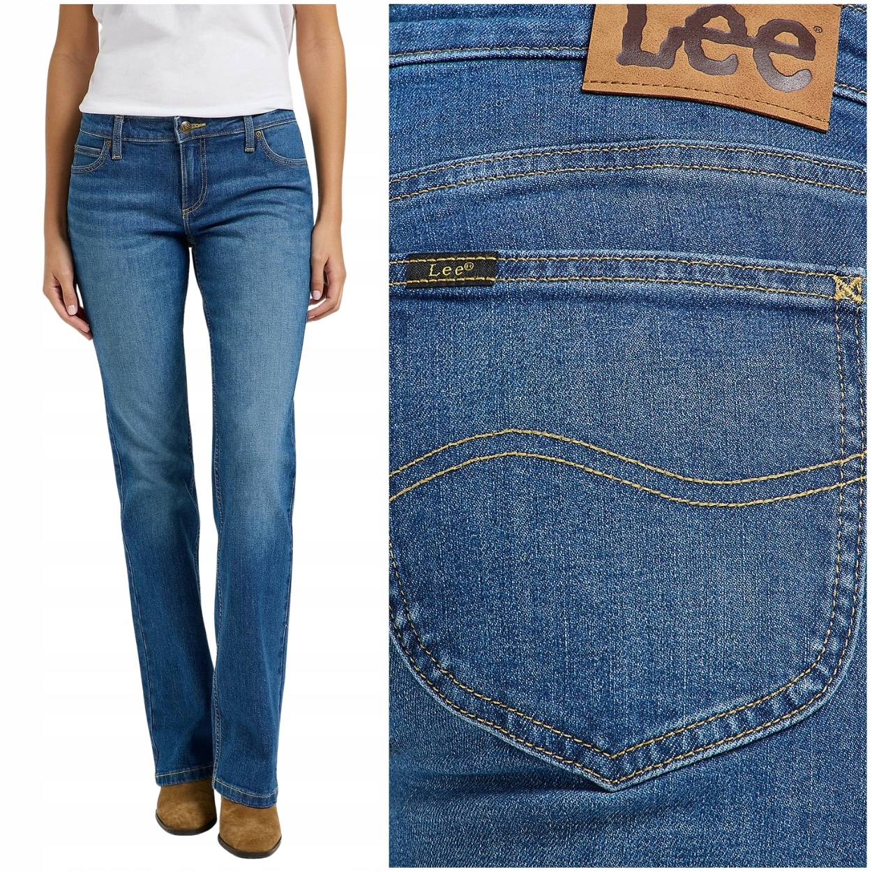 Lee Jessica Strength rozšiřitelné dámské džínové kalhoty W29 L33