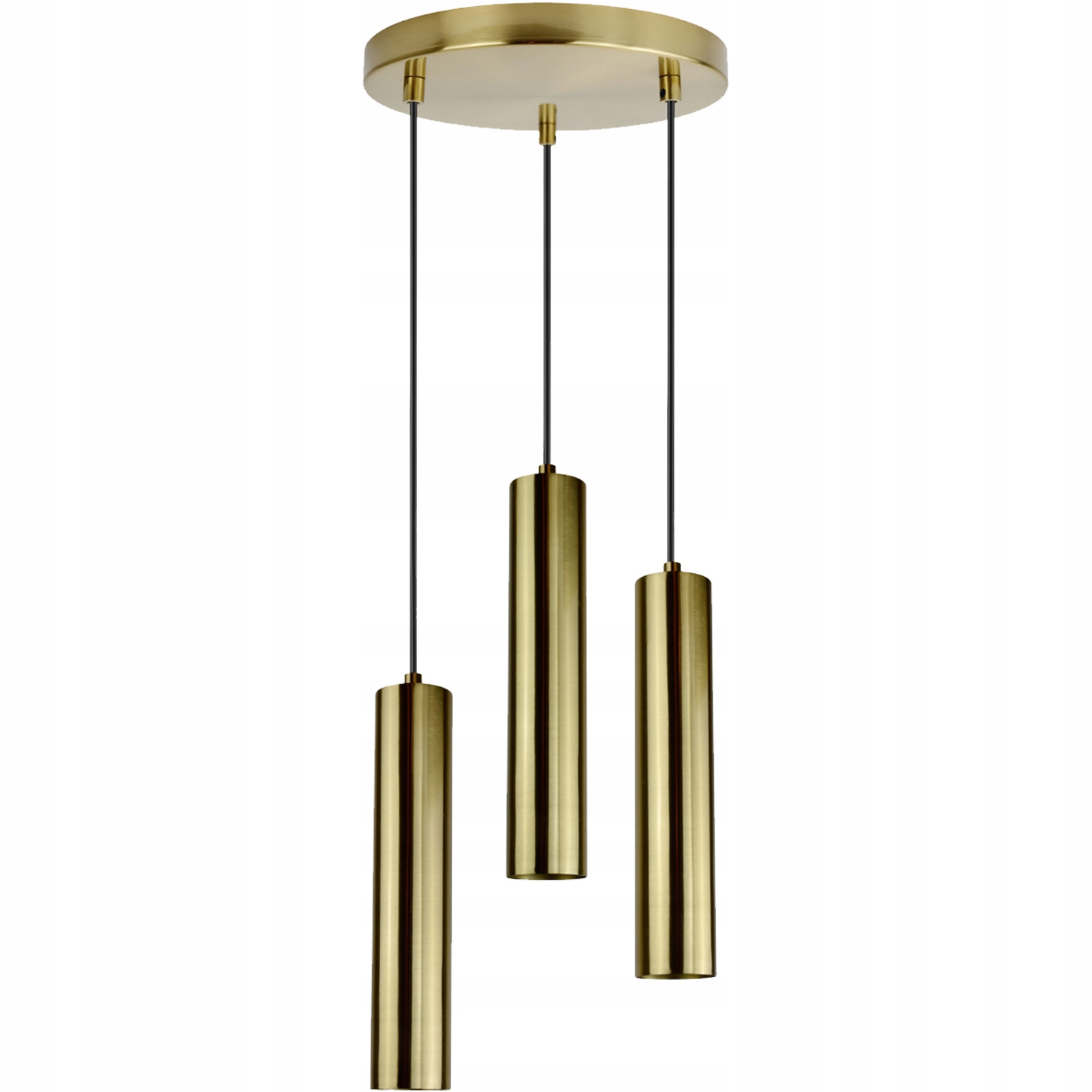 

Lampa Wisząca Sufitowa 3x GU10 Żyrandol Rurki Tuba