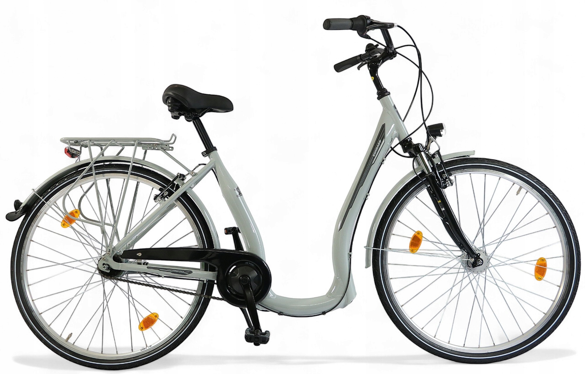 Rower Rehabilitacyjny Miejski Niska Rama 28" 7 Biegów Damski Niski Wsiad