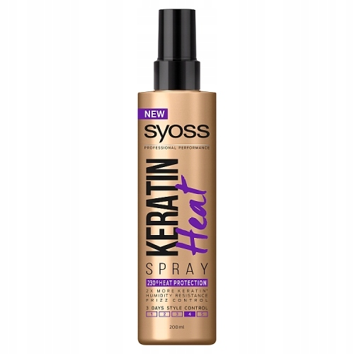 

Syoss Termoochrony Spray Keratin Heat 200ml