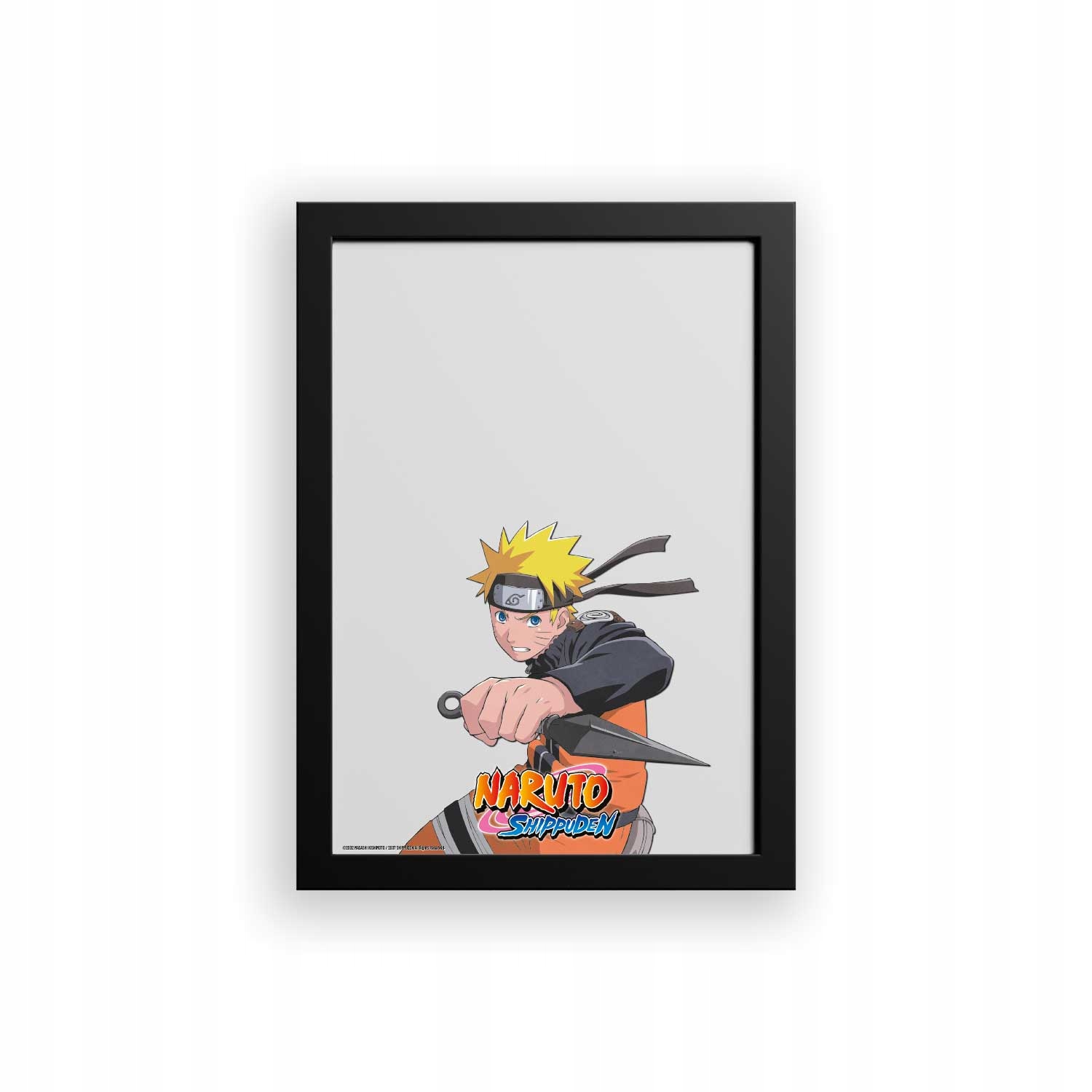 Naruto Led potisk v rámečku 28x20x5 cm