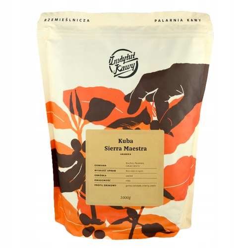 Levně Instytut Kawy Kuba Sierra Maestra 1kg Espresso