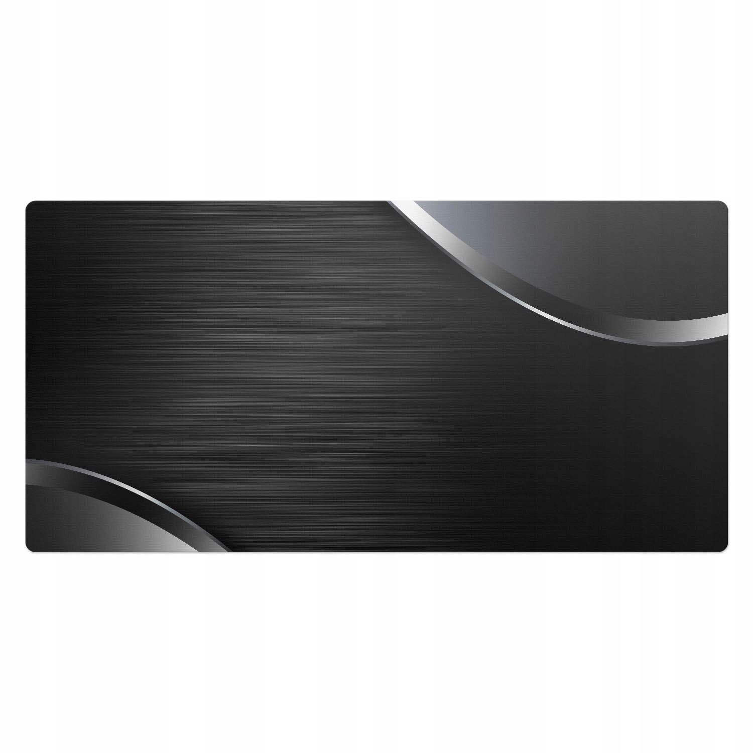 Designová ochranná podložka pod notebook Metalické turbulence 100x50 cm