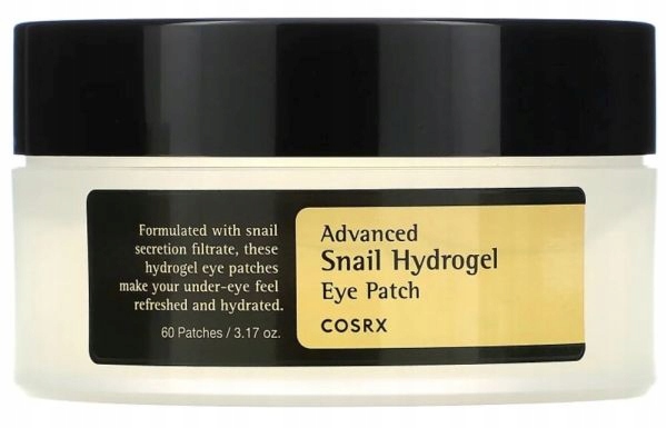 Cosrx Advanced Snail Hydrogel Náplasti Pod Oči S Hlemýždím Slizem 60KS