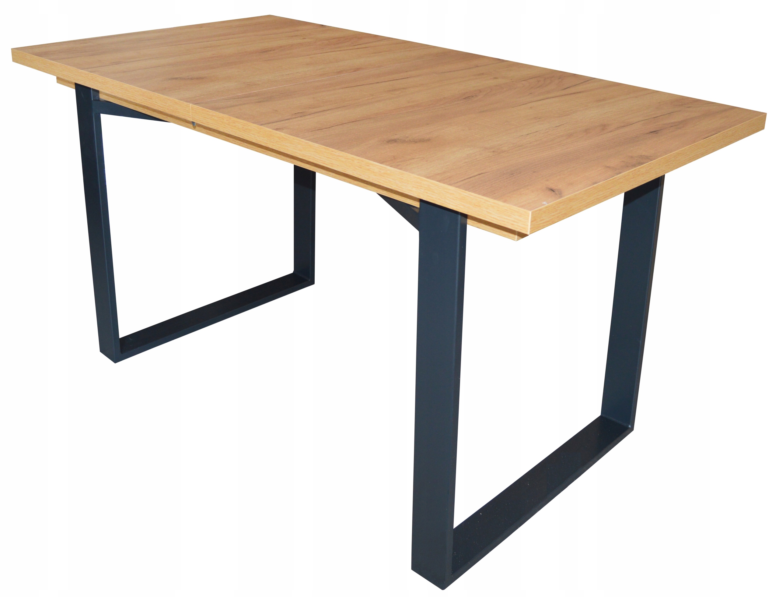 

stół Loft 80x150-230 Industrial Craft Złoty