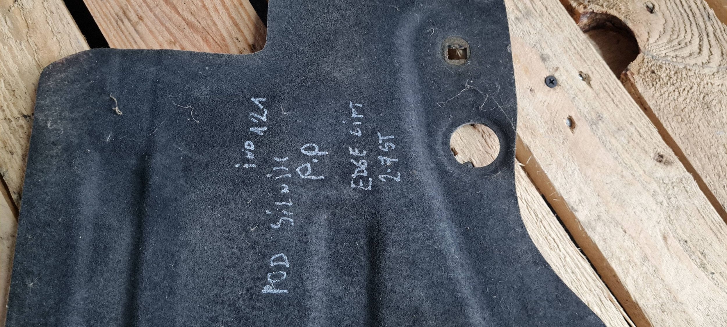 Ford Edge II 2020 ST LIFT cover below engine left right KOMPLET 2.7 V6